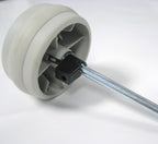 SEBO 50348HGER Axle with Wheel