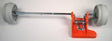 SEBO 5051HG Axle with Wheels, Foot Pedal, and Spring