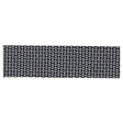 SEBO 6047AM07 AIRBELT Textile with clips D, K and C (black/silver, ovals)