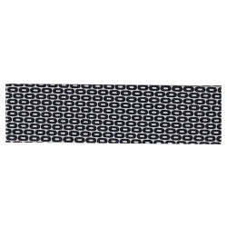 SEBO 6047AM07 AIRBELT Textile with clips D, K and C (black/silver, ovals)