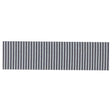 SEBO 6047AM10 AIRBELT Textile for C, K and D - Black-silver Stripes