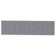 SEBO 6047AM10 AIRBELT Textile with clips D, K and C (black/silver, stripes)