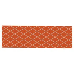 SEBO 6047AM12 AIRBELT Textile with clips D, K and C (orange/silver, squares)