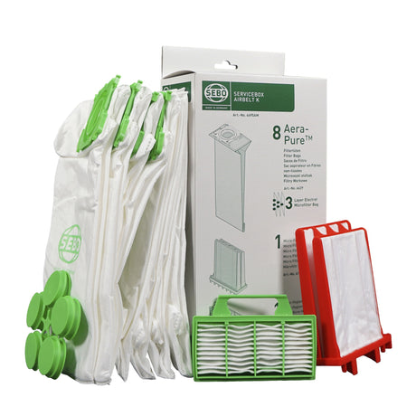 SEBO 6695AM Service Box AIRBELT K - AeraPure (with Green Box)