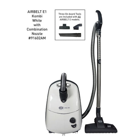 Official SEBO image showing combination nozzle 8351GS on AIRBELT E1