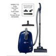 Official SEBO AIRBELT E2 Turbo dark blue 91620AM with turbo head and parquet brush