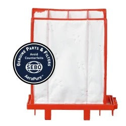 SEBO Airbelt K-Series Microfilter Box | Genuine Filter Replacement product photo from Avon Vacuums