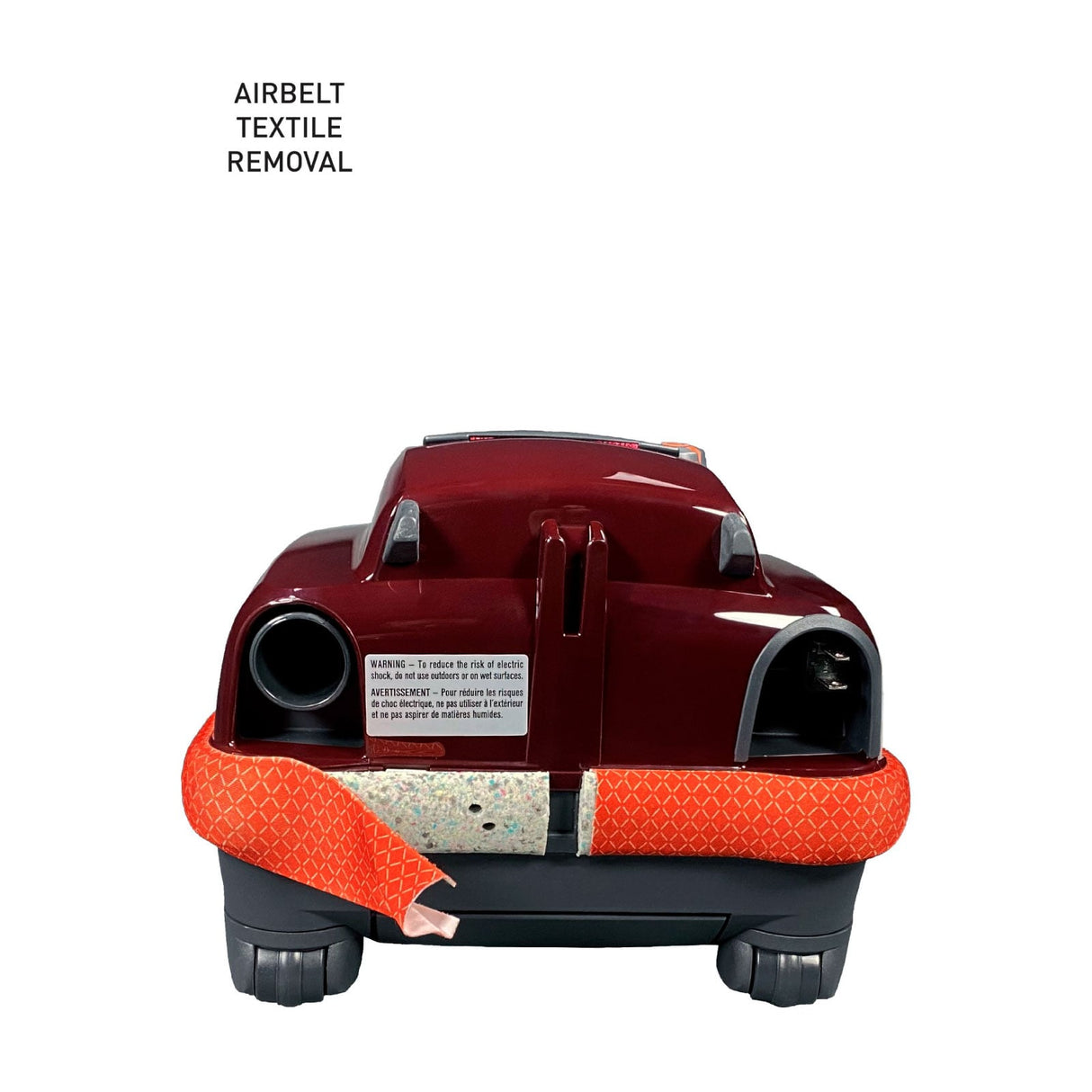 Official SEBO AIRBELT K-Series removable textile bumper cover