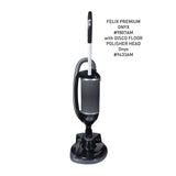 Official SEBO DISCO floor polisher head attached to a FELIX Premium