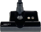 SEBO ET-1 black powerhead — manufacturer color reference; switch configuration follows selected option