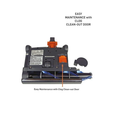 Official SEBO ET powerhead clog clean-out door