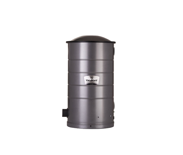 VacuMaid SR38 central vacuum power unit — complete unit with closed dirt canister