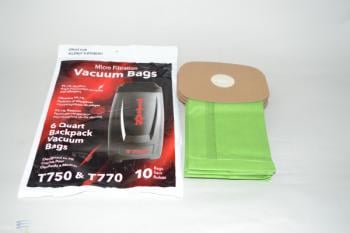 Titan SC100 Backpack Vacuum Bags for T750 - 10 Pack