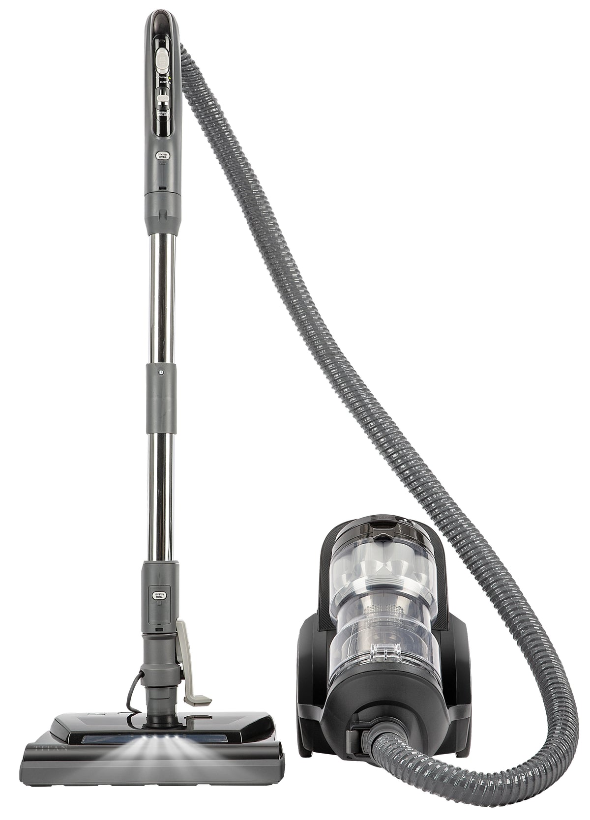 Titan T8000 bagless canister vacuum