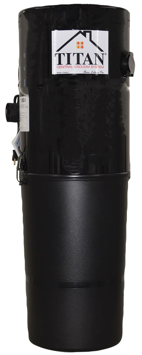 Titan TCS5525 central vacuum power unit with removable lower dirt canister