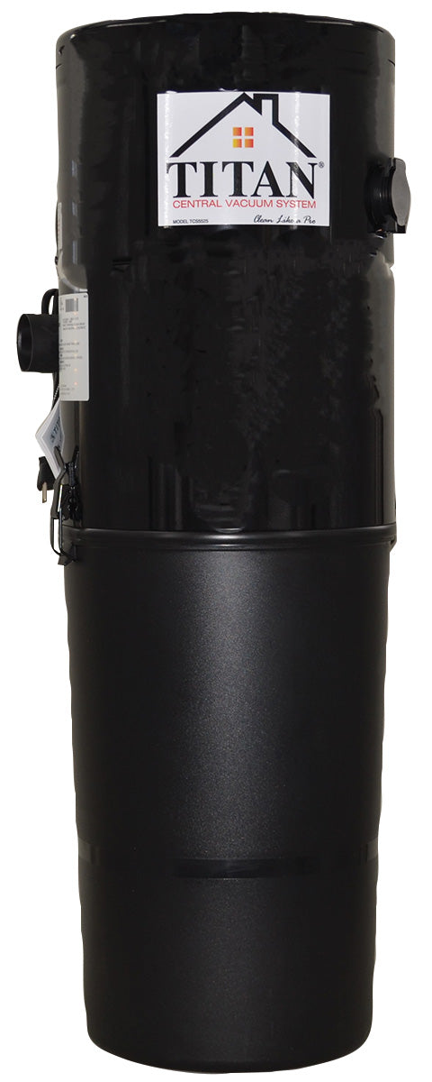 Titan TCS5525 central vacuum power unit with removable lower dirt canister